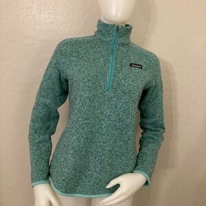 Patagonia Women’s Better Sweater 1/4 Zip Fleece Size XS